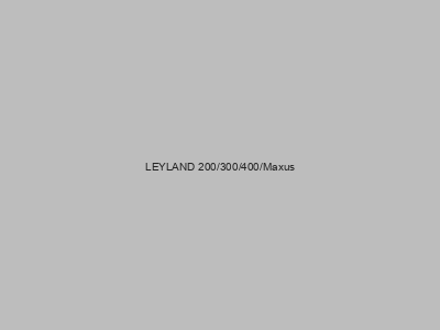 Enganches económicos para LEYLAND 200/300/400/Maxus